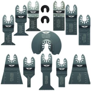 Kit De 8 Cortadores De Caja Trasera TopsTools Para Multitool – Compatible Con Dewalt, Makita, Milwaukee
