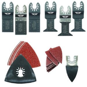 48pcs Quick Change Mixed Blades and Sanding Kit - FAK48SK