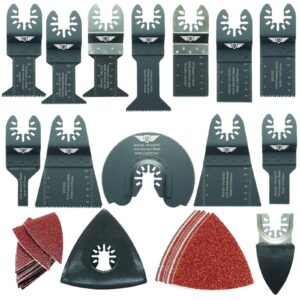 54pcs Quick Change Mixed Blades and Sanding Kit - FAK54SK