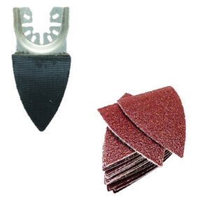 21pcs Quick Change Small Sanding Pad and Sanding Sheets Kit - FAKA21SKB