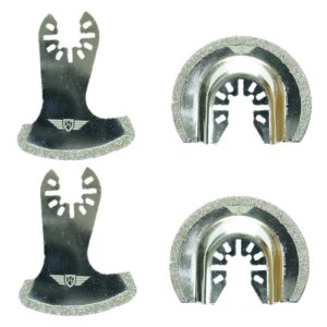 4pcs Quick Change Diamond Grout Mixed Blades - FAKD4