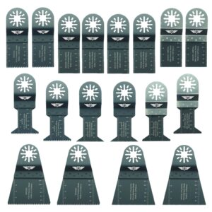 18pcs Universal Arbour Mixed Blades Kit - UNK18B