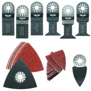 48pcs Universal Arbour Mixed Blades and Sanding Kit - UNK48SK