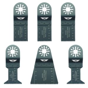 6pcs Universal Arbour Coarse Tooth Mixed Blades - UNKJ6MX